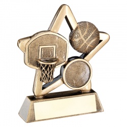 Basketball Mini Star Awards Trophy