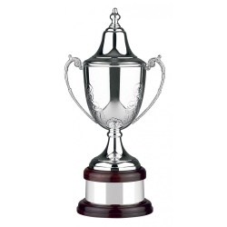 Silver Trophy with Lid L522