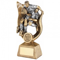 Resin Rugby Tackle Trophy RF554
