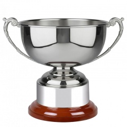 Nickel Plated Trophy Bowl SNW22